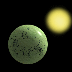 Grüner Planet