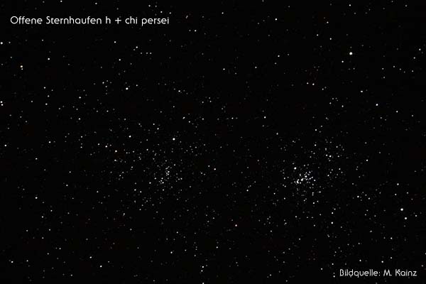 Offene Sternhaufen im Perseus