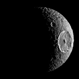 Herschel-Krater auf Mimas