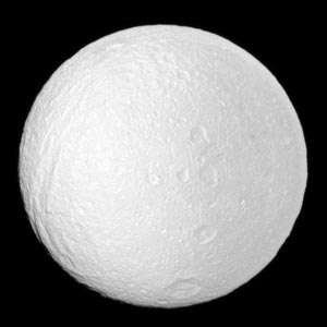Krater auf Tethys