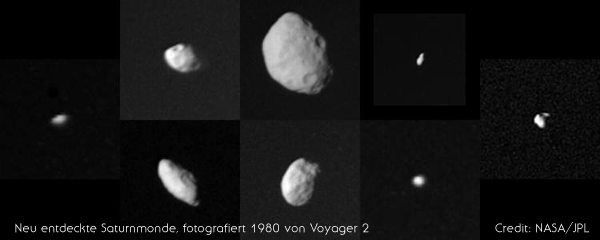Neu entdeckte Saturnmonde