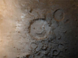 Smilie auf dem Mars Smilie auf dem Mars
