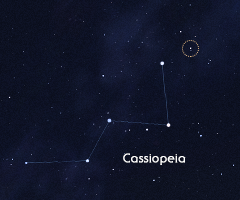 Supernova in Cassiopeia